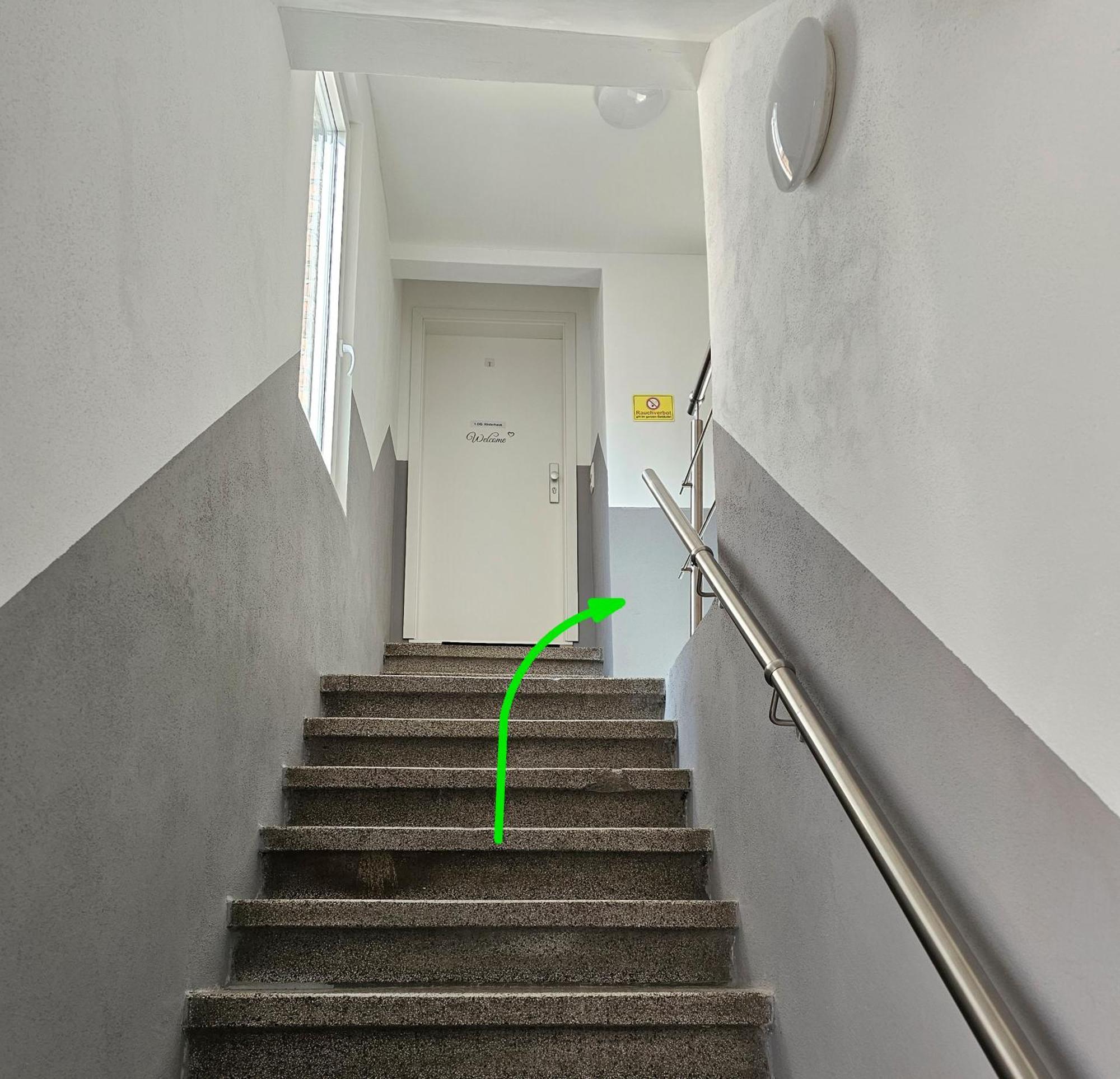 ארפורט Schoene Ferienwohnung 78M2, 3 Schlafzimmer, 2 Baeder, Zentrumnah, 1Og מראה חיצוני תמונה